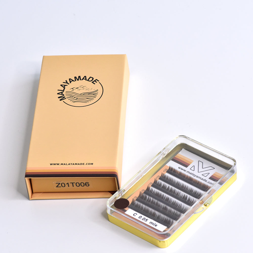 DARK BROWN LASH TRAYS