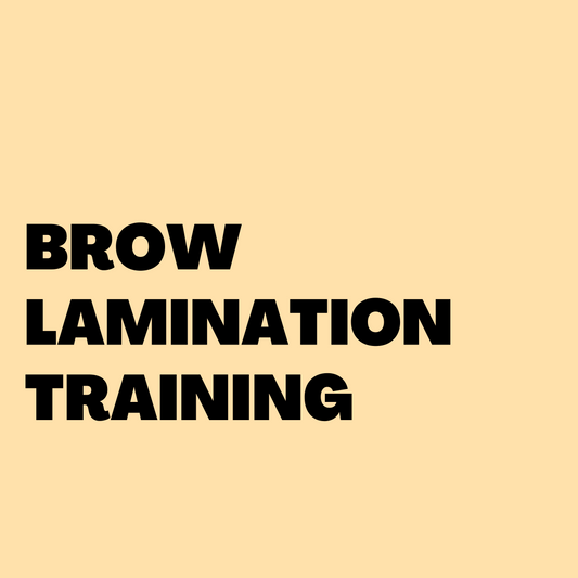BROW LAMINATION TRAINING